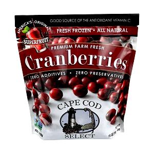 1/2 cup (55 g) Frozen Cranberries