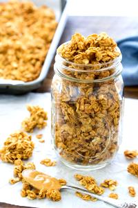 1/2 cup (55 g) Organic Peanut Butter Granola