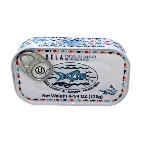 1/2 cup (55 g) Portuguese Sardines in Spring Water