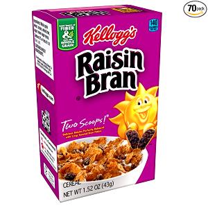 1/2 cup (55 g) Raisin Bran