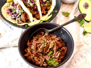 1/2 cup (56 g) Taco Meats - Shredded & Seasoned Beef