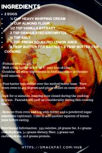 1/2 cup (57 g) 1/2 The Fat Creamy Vanilla