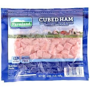 1/2 cup (57 g) Cubed Ham