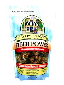 1/2 cup (57 g) Gluten Free Fiber Power Cinnamon Raisin Granola