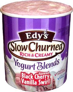 1/2 cup (59 g) Slow Churned Yogurt Blends - Black Cherry Vanilla Swirl