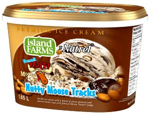 1/2 cup (61 g) Light Recipe Denali Chocolate Nutty Moose Tracks Ice Cream
