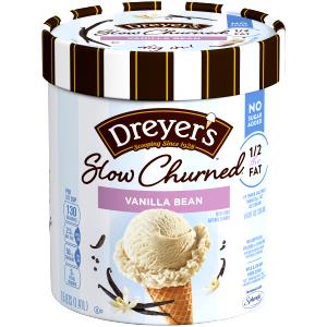 1/2 cup (62 g) Slow Churned No Sugar Added Vanilla