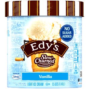 1/2 cup (62 g) Slow Churned Rich & Creamy Light Girl Scouts Samoas Cookie Ice Cream