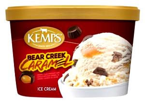 1/2 cup (63 g) Churned Light Bear Creek Caramel Ice Cream