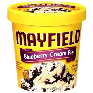 1/2 cup (63 g) Premium Blueberry Cream Pie Light Ice Cream