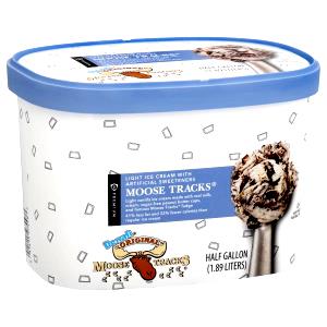 1/2 cup (63 g) Premium Moose Tracks No Sugar Added Light Ice Cream