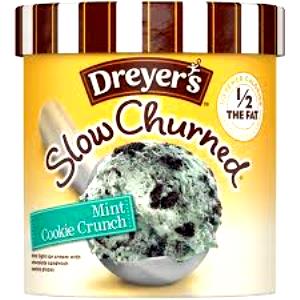 1/2 cup (63 g) Slow Churned Mint Cookie Crunch
