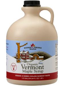 1/2 cup (63 g) Slow Churned Vermont Maple Syrup
