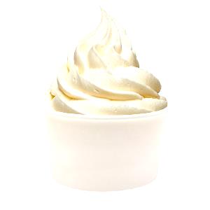 1/2 cup (64 g) Deluxe Frozen Yogurt Vanilla