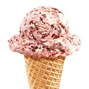 1/2 cup (65 g) Amaretto Nut Fudge Ice Cream
