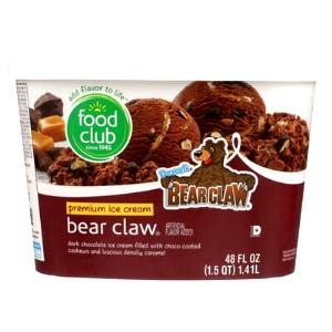 1/2 cup (65 g) Bear Claw Ice Cream