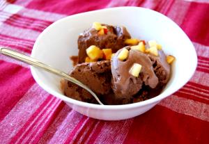 1/2 cup (65 g) Chocolate Amarretto Frozen Yogurt