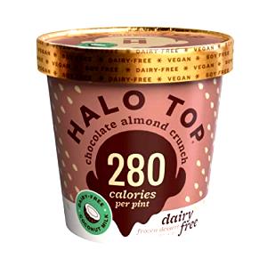 1/2 cup (65 g) Dairy Free Chocolate Almond Crunch Ice Cream