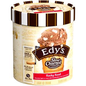 1/2 cup (65 g) Deluxe Churned Light Rocky Road Ice Cream