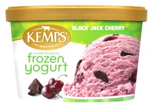 1/2 cup (65 g) Low Fat Black Jack Cherry Frozen Yogurt