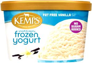 1/2 cup (65 g) Lowfat No Sugar Added Deluxe Frozen Yogurt