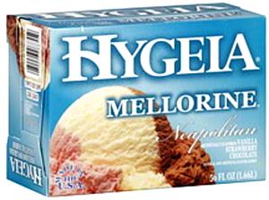 1/2 cup (65 g) Neapolitan Mellorine