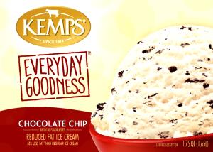 1/2 cup (65 g) Premium Chunky Chocolate Chip Ice Cream