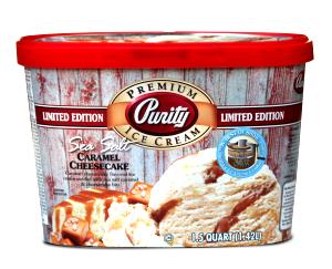 1/2 cup (65 g) Sea Salt Caramel Cheesecake Ice Cream