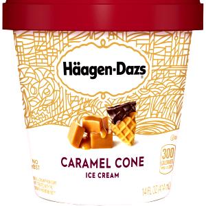 1/2 cup (650 g) Caramel Cone Ice Cream