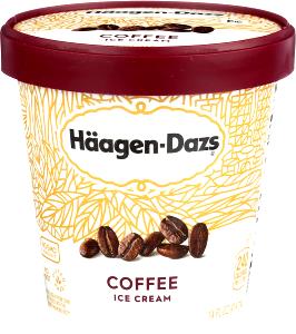 1/2 cup (66 g) All Natural Coffee Ice Cream