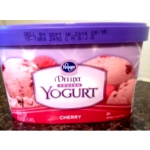 1/2 cup (66 g) Deluxe Frozen Yogurt Cherry