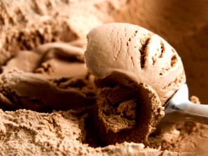 1/2 cup (66 g) Low Fat Chocolate Ice Cream