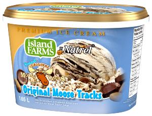 1/2 cup (66 g) Moose Tracks Ice Cream