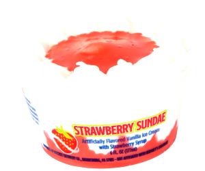 1/2 cup (66 g) Strawberry Sundae Ice Cream
