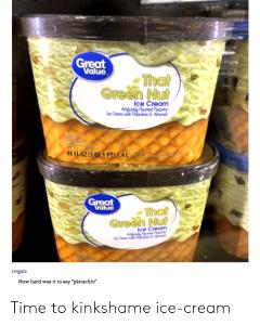 1/2 cup (66 g) That Green Nut Ice Cream