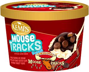 1/2 cup (67 g) Moose Tracks Ice Cream