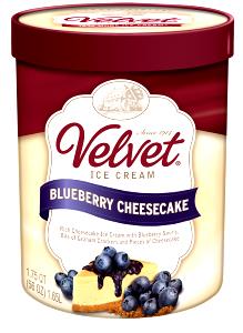 1/2 cup (67 g) Premium Blueberry Cheesecake Ice Cream