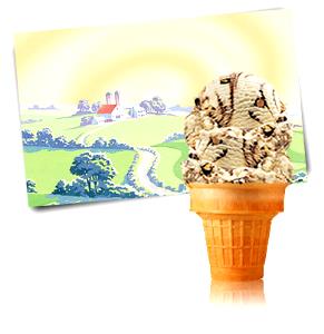 1/2 cup (67 g) Premium Muddy Sneakers Ice Cream