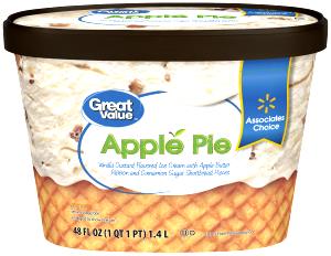 1/2 cup (68 g) Apple Pie Ice Cream