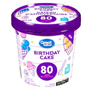 1/2 cup (68 g) Birthday Cake Ice Cream