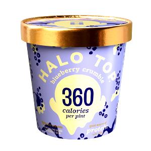1/2 cup (68 g) Blueberry Crumble Ice Cream