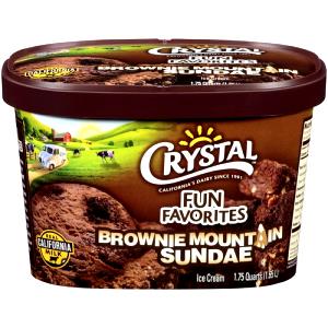 1/2 cup (68 g) Brownie Mountain Sundae