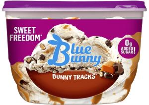 1/2 cup (68 g) Light Bunny Tracks Ice Cream