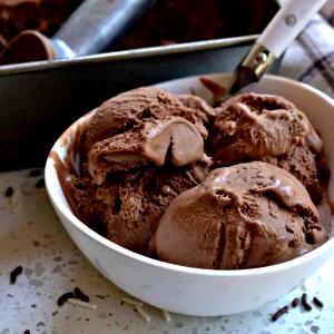 1/2 cup (69 g) Premium Homemade Chocolate Ice Cream