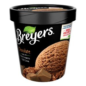 1/2 cup (70 g) All Natural Chocolate Ice Cream