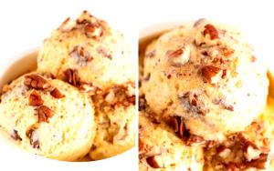 1/2 cup (70 g) Butter Pecan Ice Cream