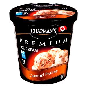 1/2 cup (70 g) Caramel Praline Ice Cream
