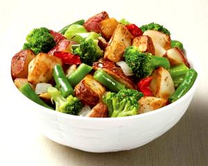 1/2 cup (70 g) Fire-Roasted Vegetable Blend