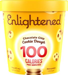 1/2 cup (70 g) Light Chocolate Chip Cookie Dough Ice Cream