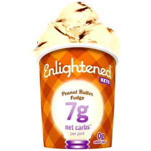1/2 cup (70 g) Peanut Butter Fudge Keto Ice Cream